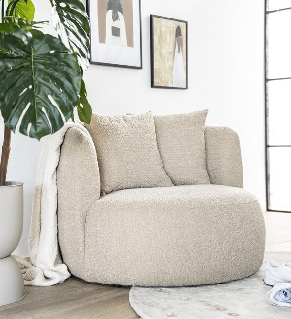 Eleonora fauteuil Louis sand