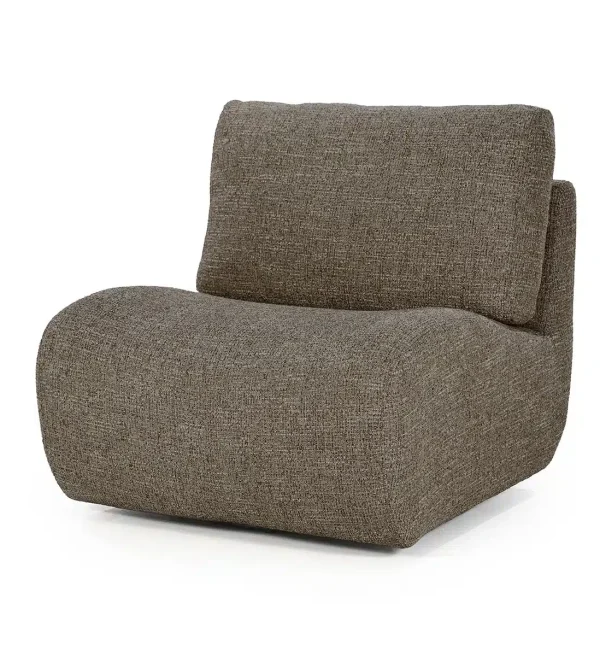 Eleonora fauteuil Lucia bruin