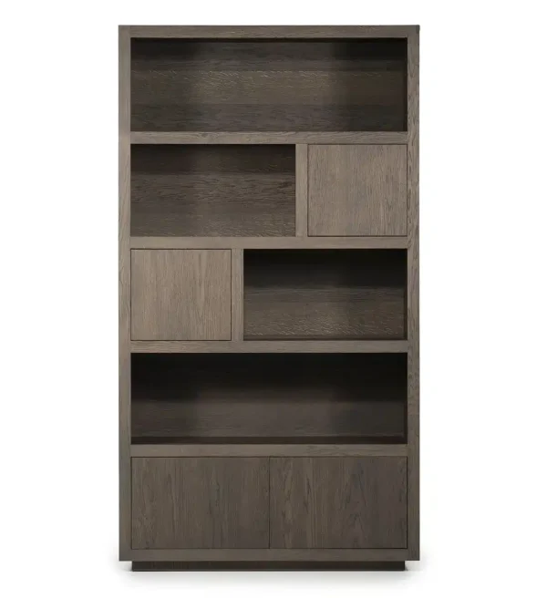 Eleonora opbergkast Helsinki 120x42x220 cm eiken bruin