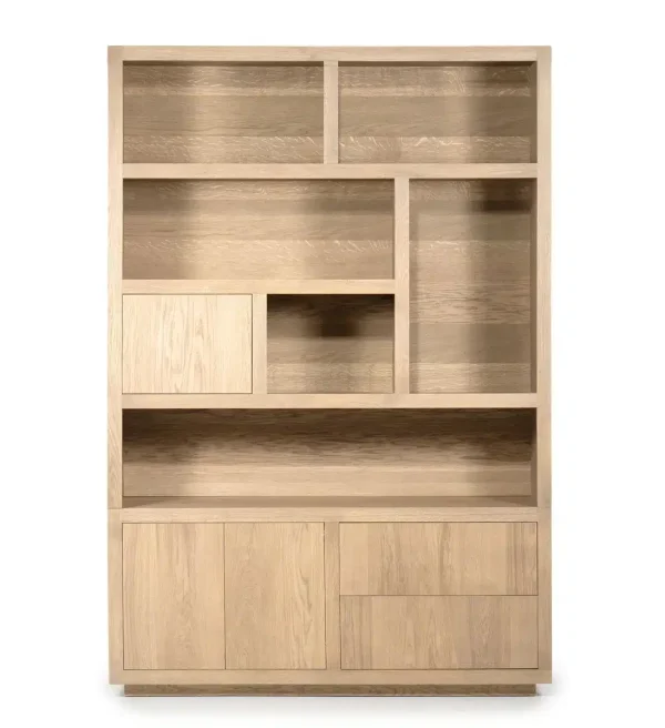 Eleonora opbergkast Helsinki 150x42x220 cm eiken naturel