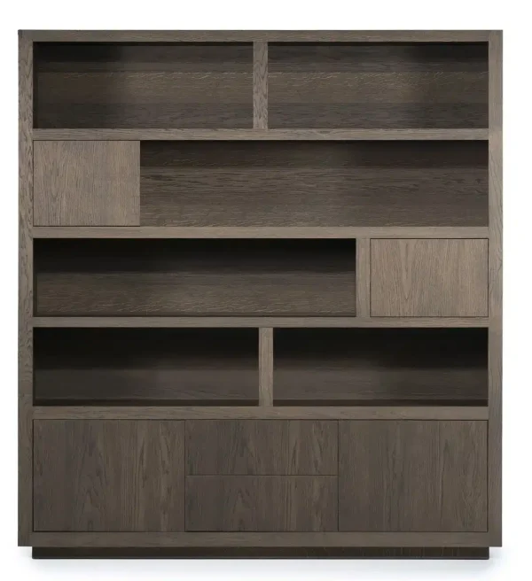 Eleonora opbergkast Helsinki 200x42x220 cm eiken bruin