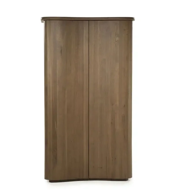 Eleonora opbergkast Josh 120x50x210 cm eiken bruin