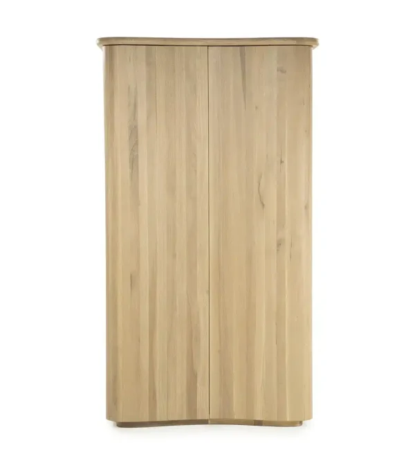 Eleonora opbergkast Josh 120x50x210 cm eiken naturel