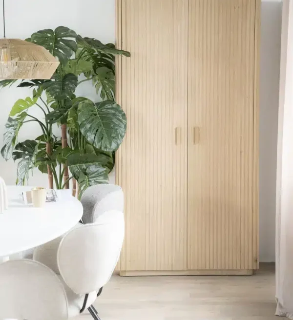 Eleonora opbergkast Rosenborg 108,8x45,4x210 cm eiken