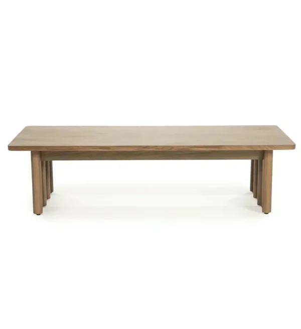 Eleonora salontafel Jake 120x47x32 cm eiken bruin