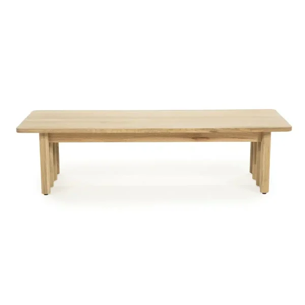 Eleonora salontafel Jake 120x47x32 cm eiken naturel