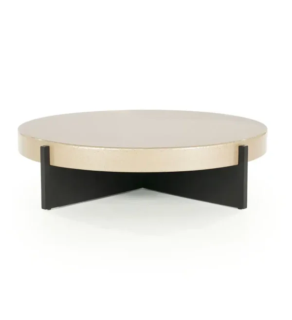 Eleonora salontafel Juliet 110x110x28 cm beige