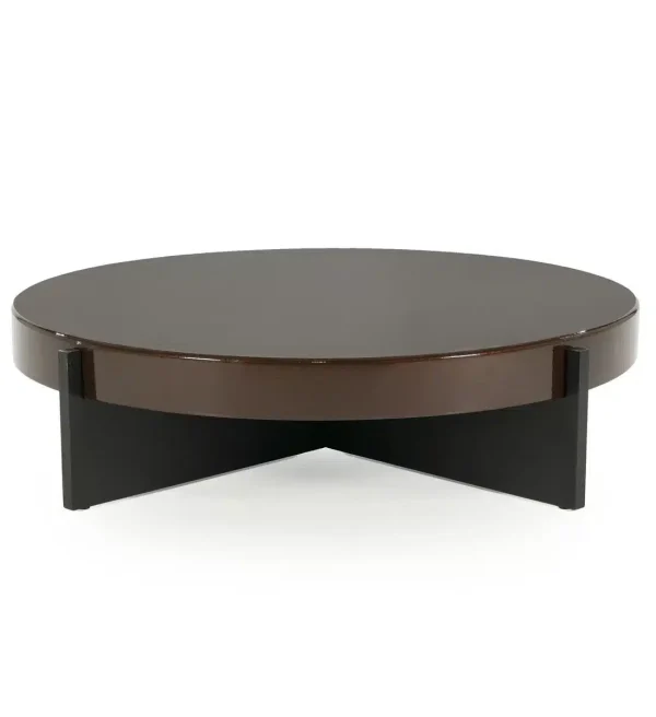 Eleonora salontafel Juliet 110x110x28 cm bruin