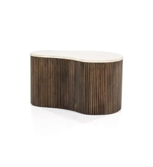 Eleonora salontafel Mari 70x47x38 cm travertin