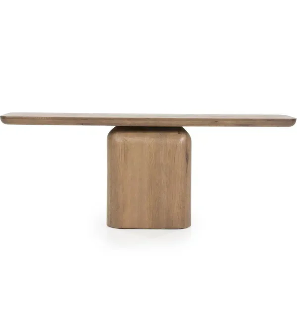 Eleonora sidetable Leon 200x45x80 cm eiken bruin