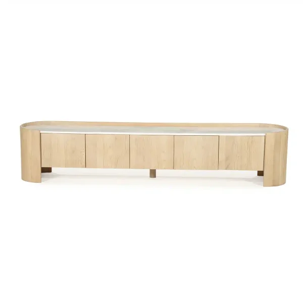 Eleonora tv meubel Don 240x45x50 cm eiken