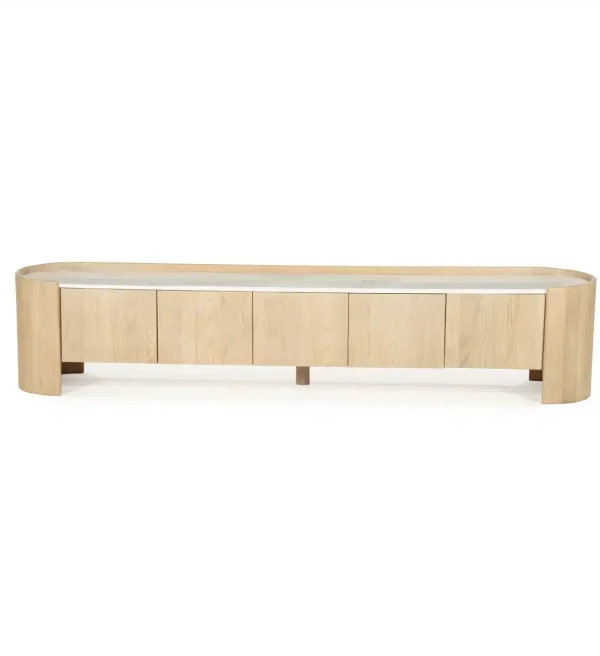 Eleonora tv meubel Don 240x45x50 cm eiken
