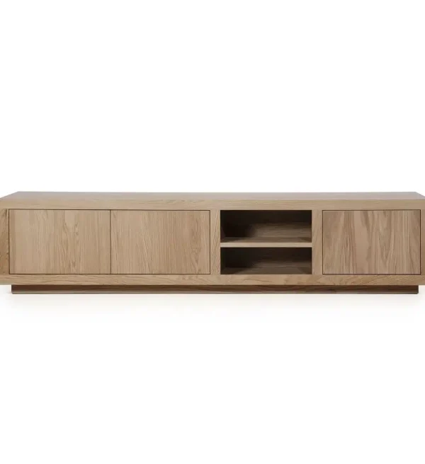Eleonora tv meubel Helsinki 200x42x45 cm eiken lichtbruin