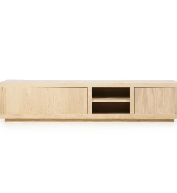 Eleonora tv meubel Helsinki 200x42x45 cm eiken naturel