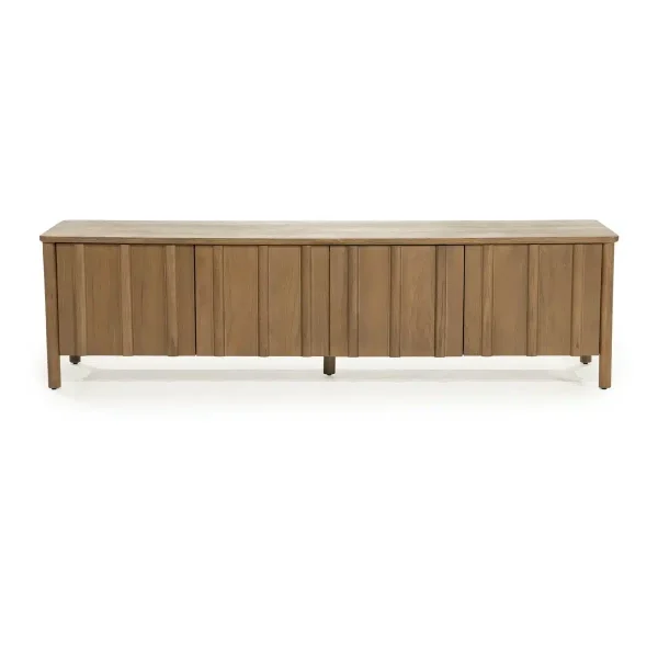 Eleonora tv meubel Jake 183x47x50 cm eiken bruin