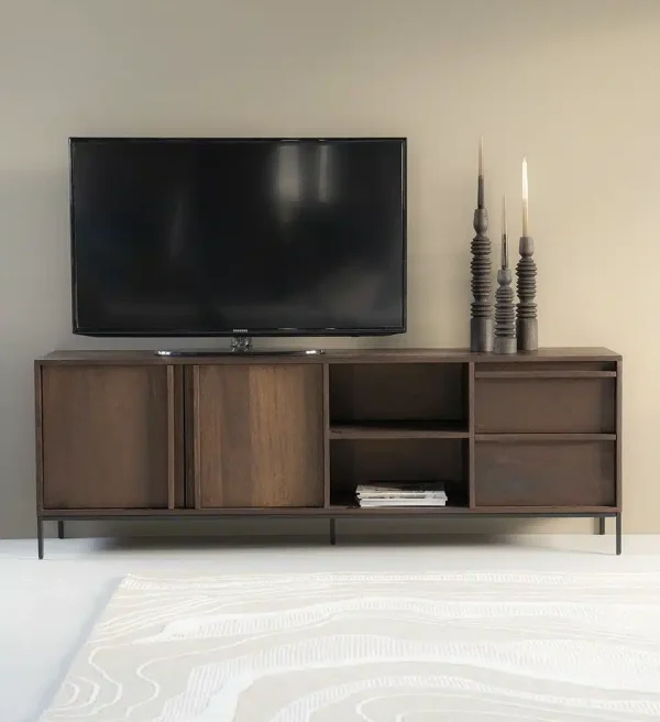 Eleonora tv meubel Jimmy 185,4x45,1x55,9 cm mangohout