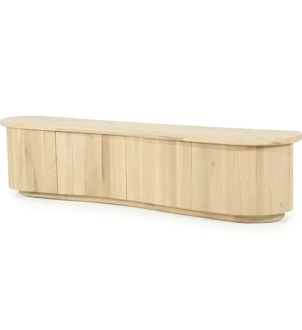 Eleonora tv meubel Josh 180x42x43 cm eiken naturel