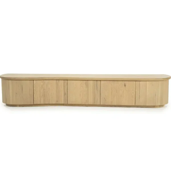 Eleonora tv meubel Josh 240x42x43 cm eiken naturel