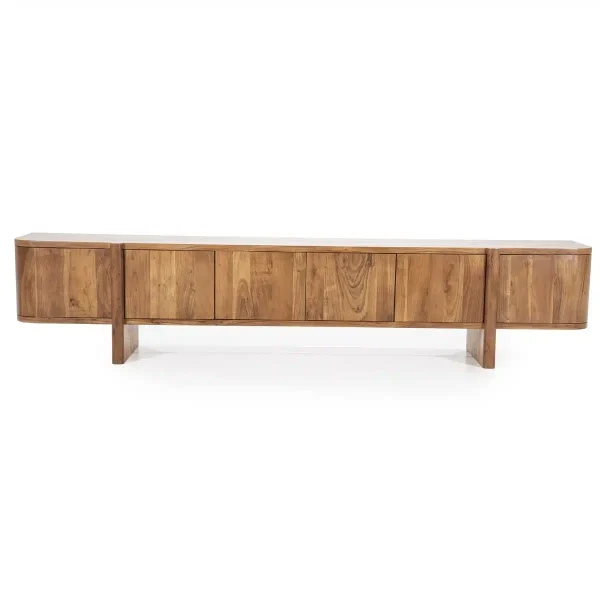 Eleonora tv meubel Julian 240x43x50 cm acacia