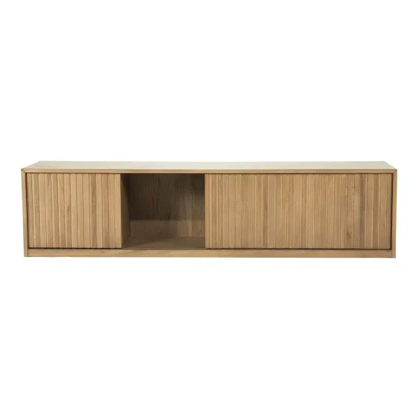 Eleonora tv meubel Milo 180x42x43 cm eiken bruin