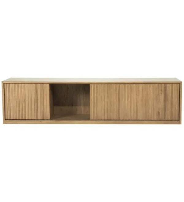 Eleonora tv meubel Milo 180x42x43 cm eiken bruin