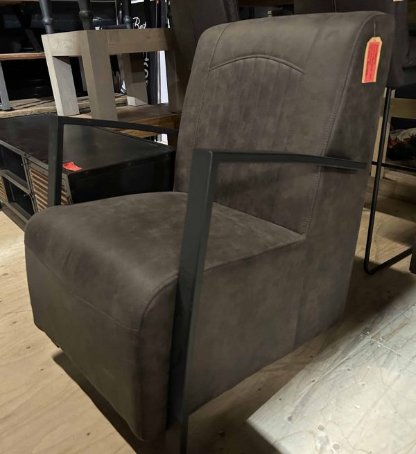 SHOWMODEL Meubelcity fauteuil antraciet