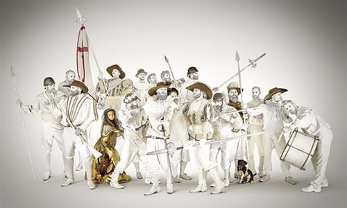 Cobra Art schilderij The Night Watch Color plexiglas