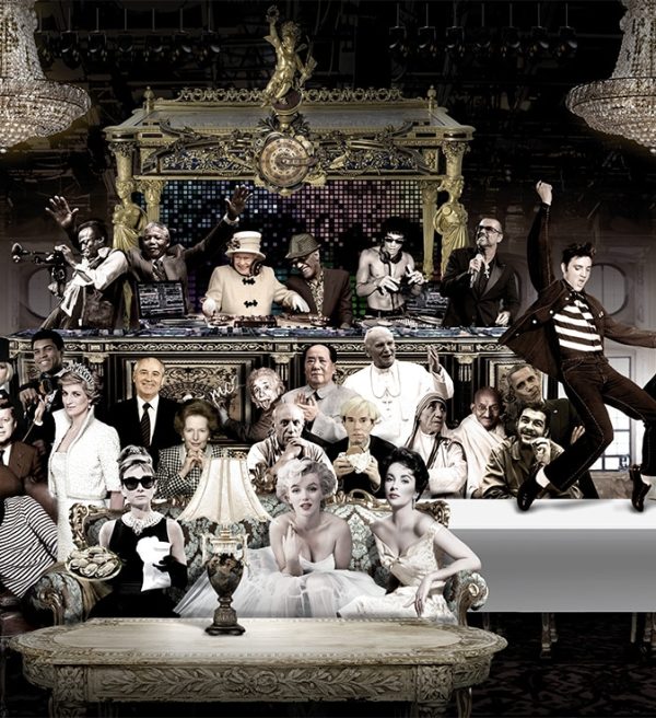 Cobra Art schilderij A Wonderful World plexiglas