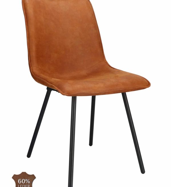 Eetkamerstoel Grant cognac