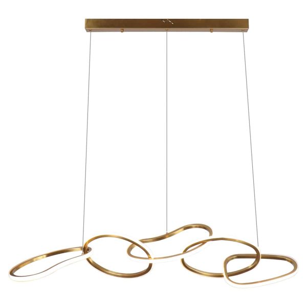 Richmond Interiors hanglamp Flyn goud
