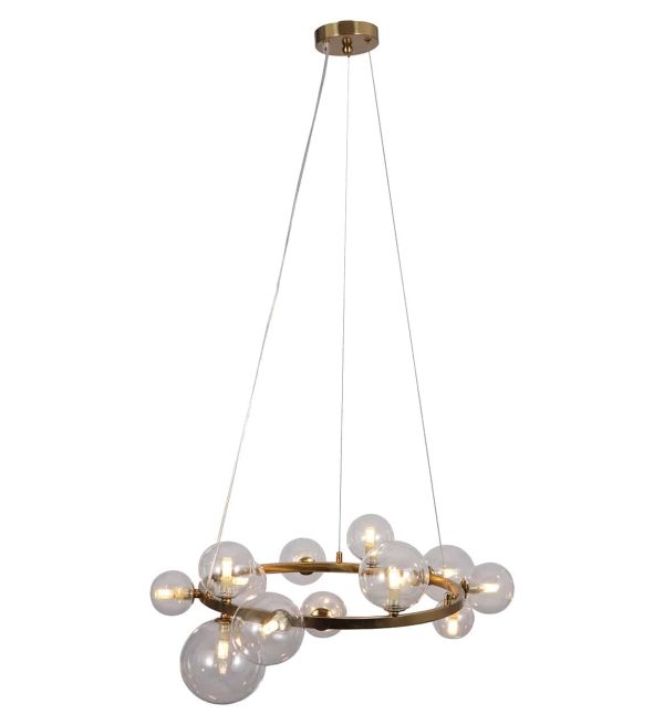 Richmond Interiors hanglamp Yosie glas