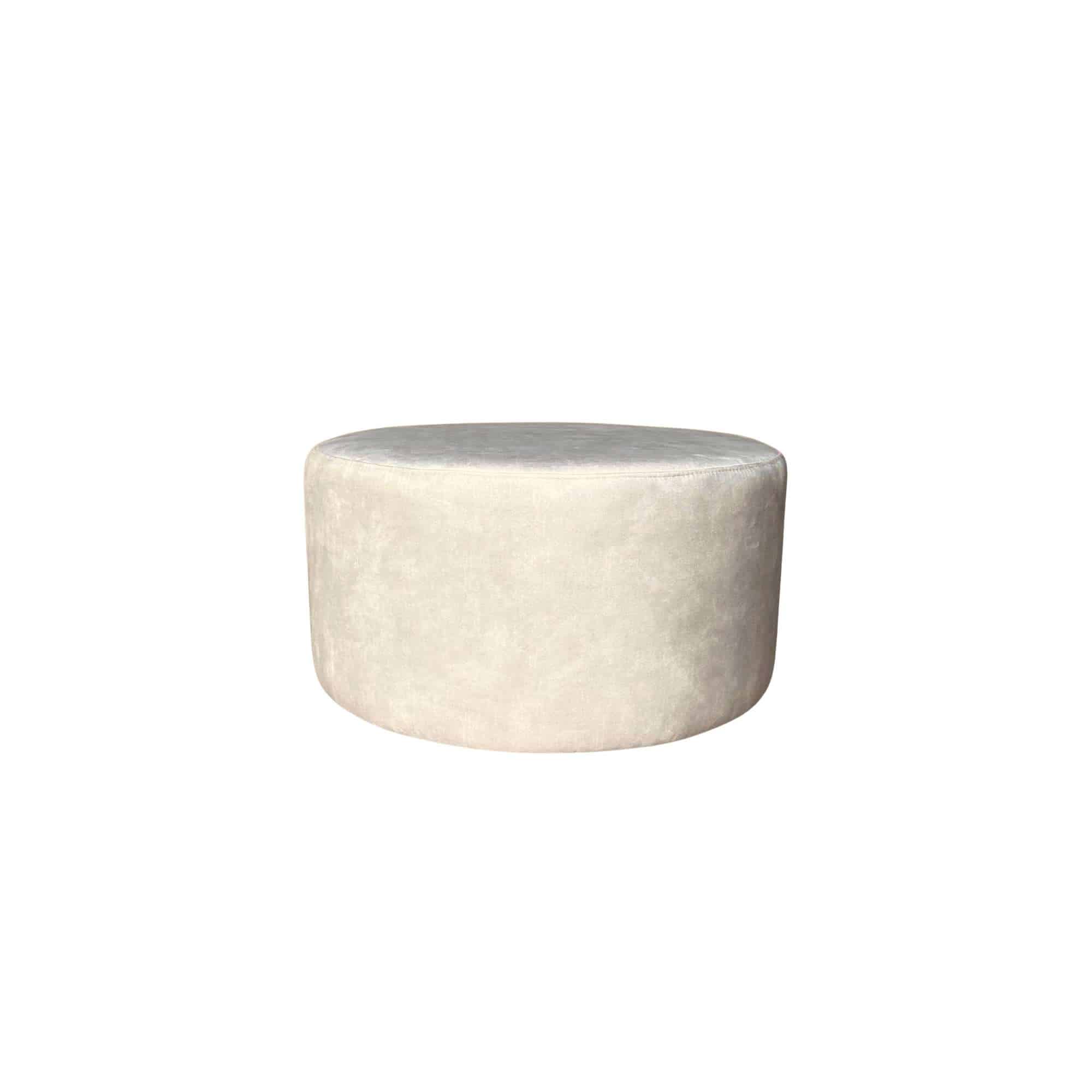 Starfurn My Sofa Hocker | Rond | 60 cm | Adore 102 | Creme