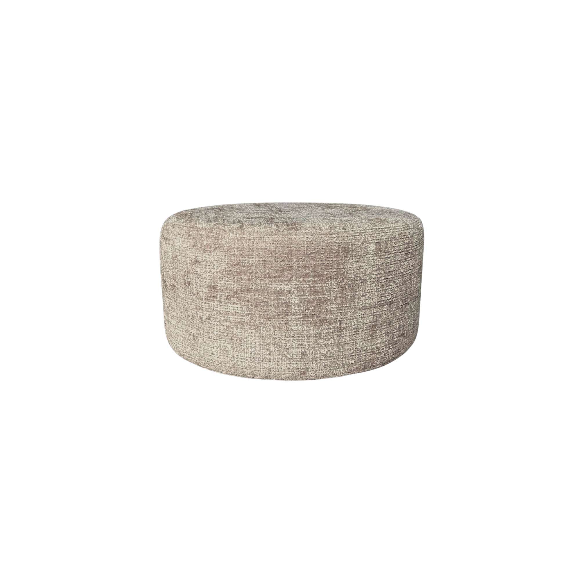 Starfurn My Sofa Hocker | Rond | 60 cm | Cremona 14 | Taupe