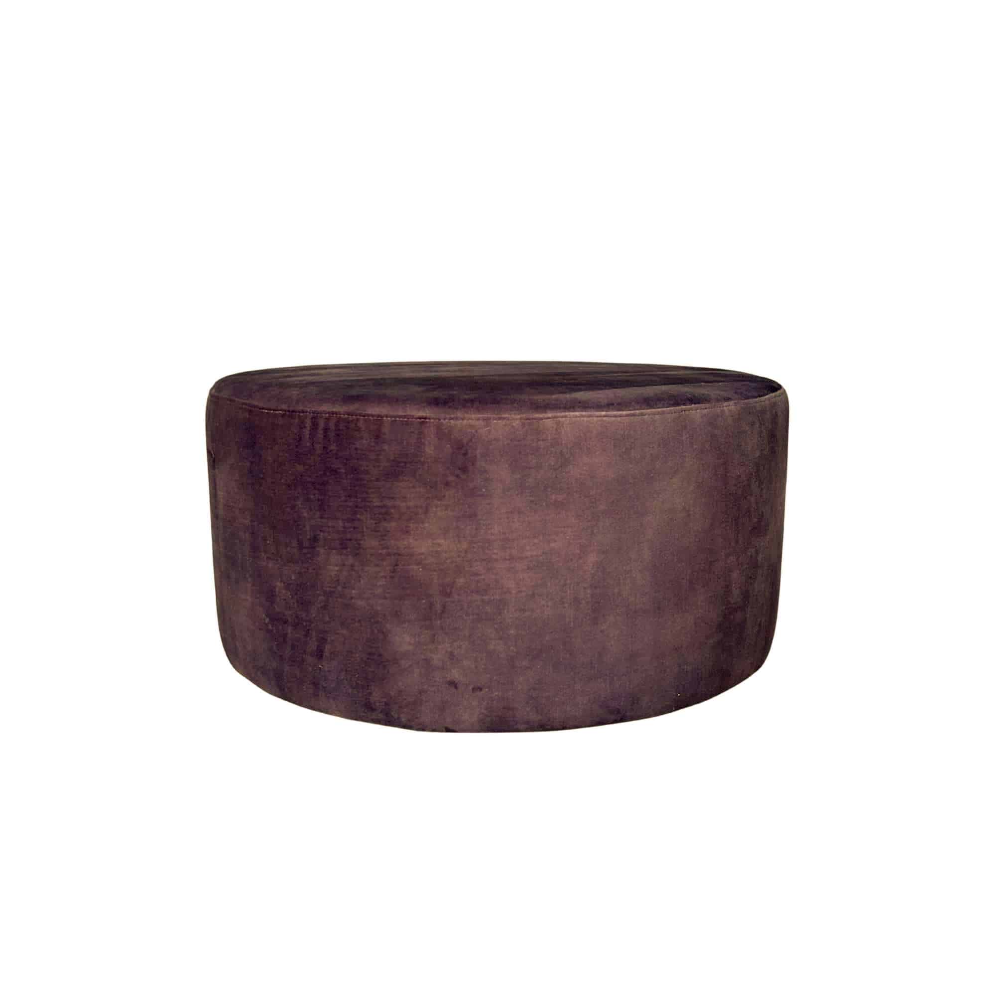 Starfurn My Sofa Hocker | Rond | 80 cm | Adore 108 |  Brown
