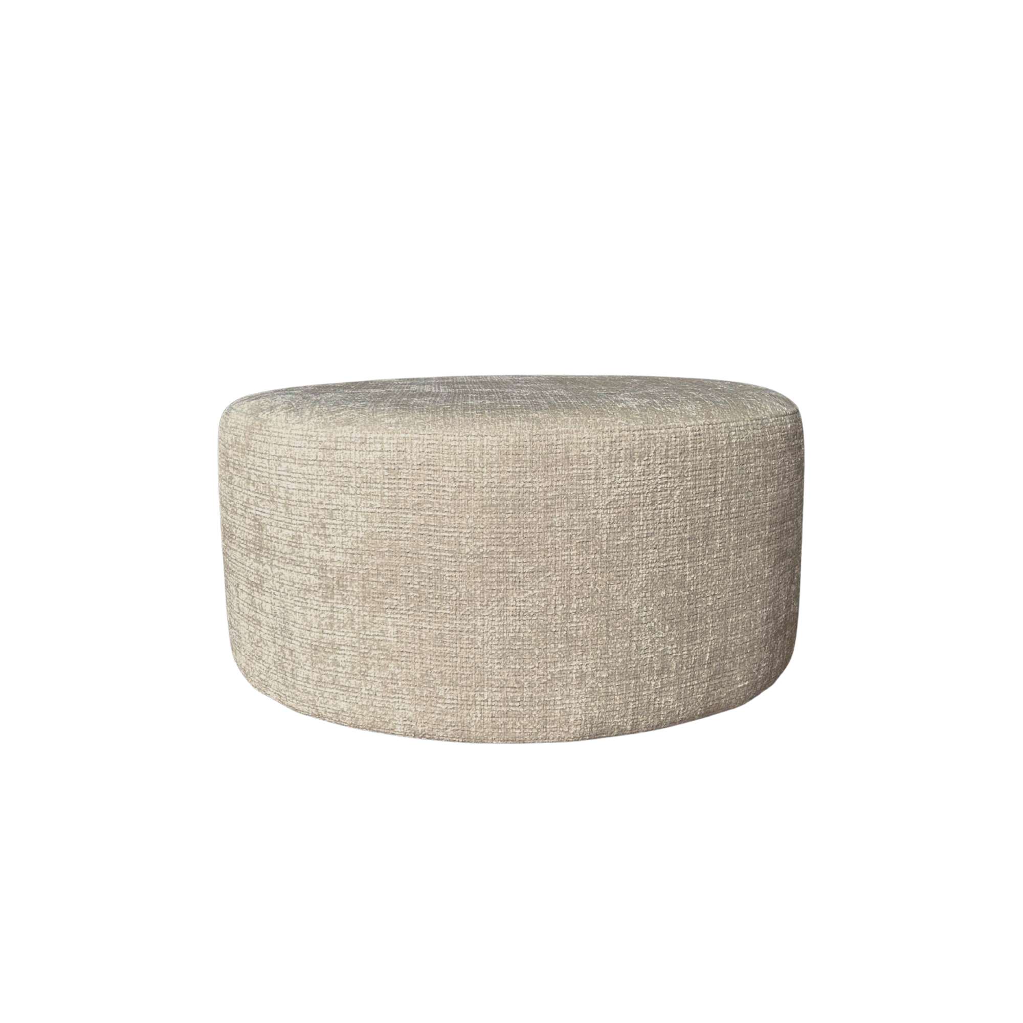 Starfurn My Sofa Hocker | Rond | 80 cm | Cremona 14 | Taupe