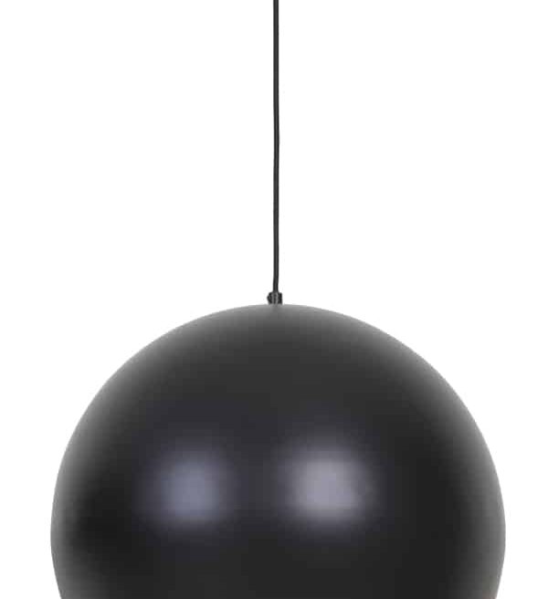 Light & Living hanglamp Ø56x40 cm Jaicey mat zwart-goud
