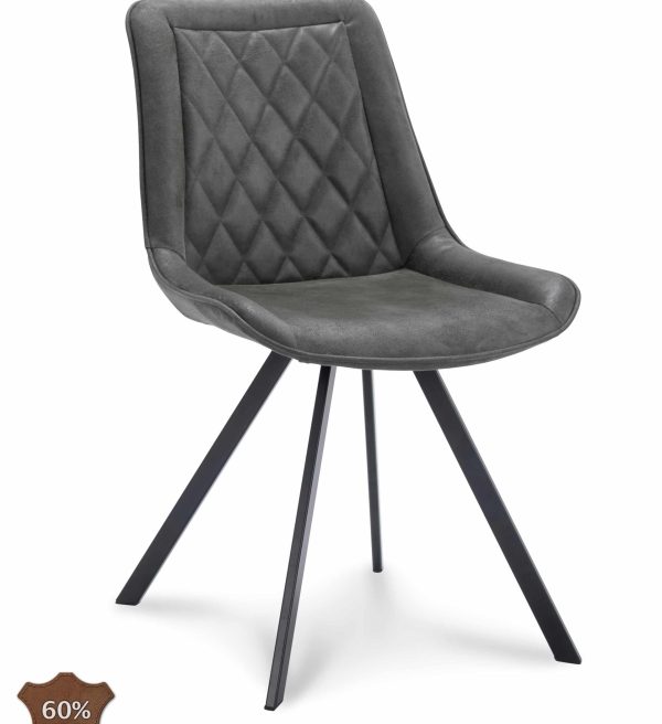 Eetkamerstoel Jagger antraciet