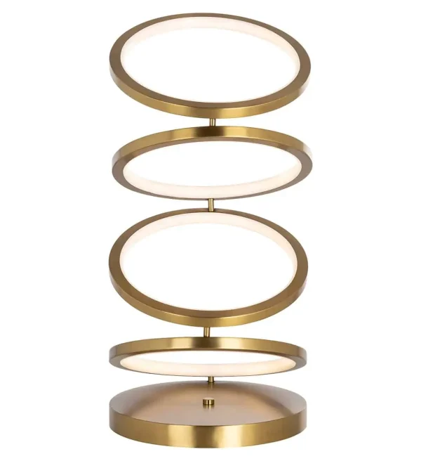 Richmond Interiors tafellamp Ø25x53 cm Jaimin metaal goud