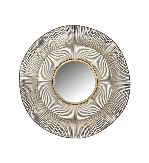 Richmond Interiors spiegel Aliza 75x5x75 cm goud