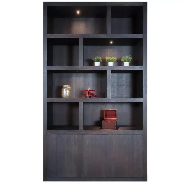 Van der Drift wandkast Marque 2 deuren 130x45x230 cm type IX eiken