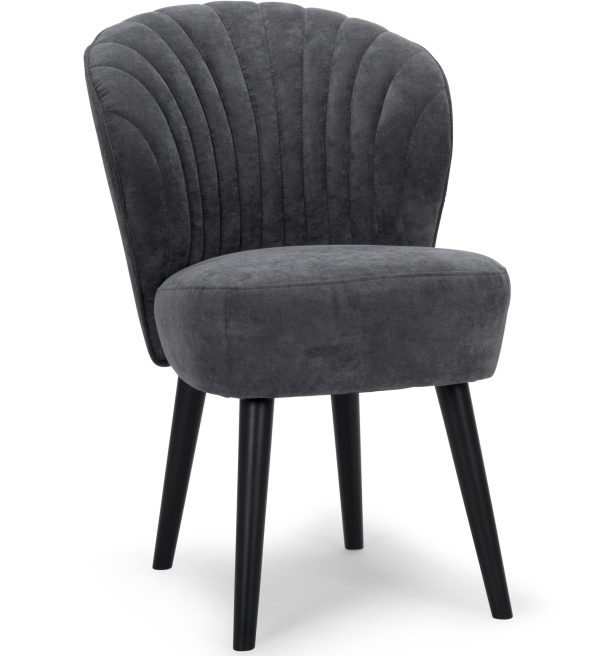 Eetkamerstoel Milan antraciet