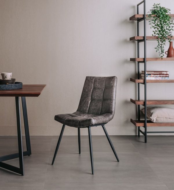 Tower Living eetkamerstoel Navarra antraciet