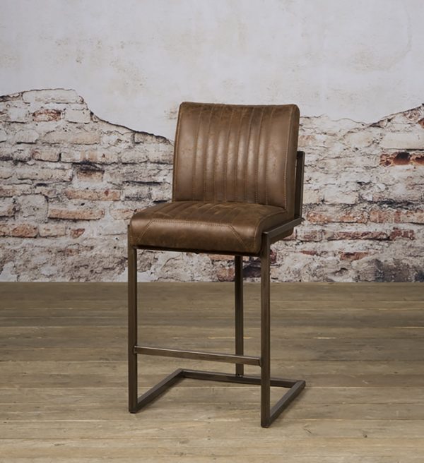 Tower Living barstoel Ferro donkerbruin