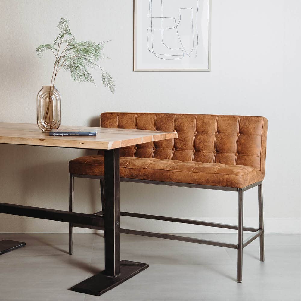 SHOWMODEL Tower Living Barbank laag Vasco cognac