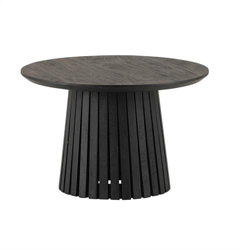 Nijwie MySons Salontafel Ø60, Acacia Black - Burundi Table Collection