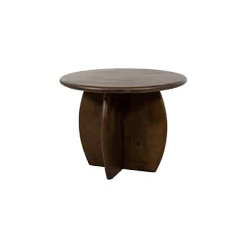 Nijwie MySons Salontafel Ø60, Mango Brown Walnut - Belly Table Collection