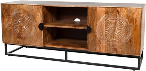 Nijwie MySons TV dressoir 150 met 2 deuren en 2 open vakken - Maya Collection