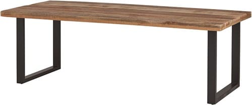 NijwieMySons Eetkamertafel recht Rambo Rough Table Collection