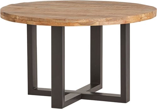 NijwieMySons Eetkamertafel rond Rambo Rough Table Collection