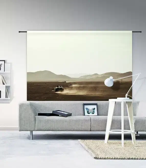 OPRUIMING Urban Cotton Amsterdam wandkleed Desert drive